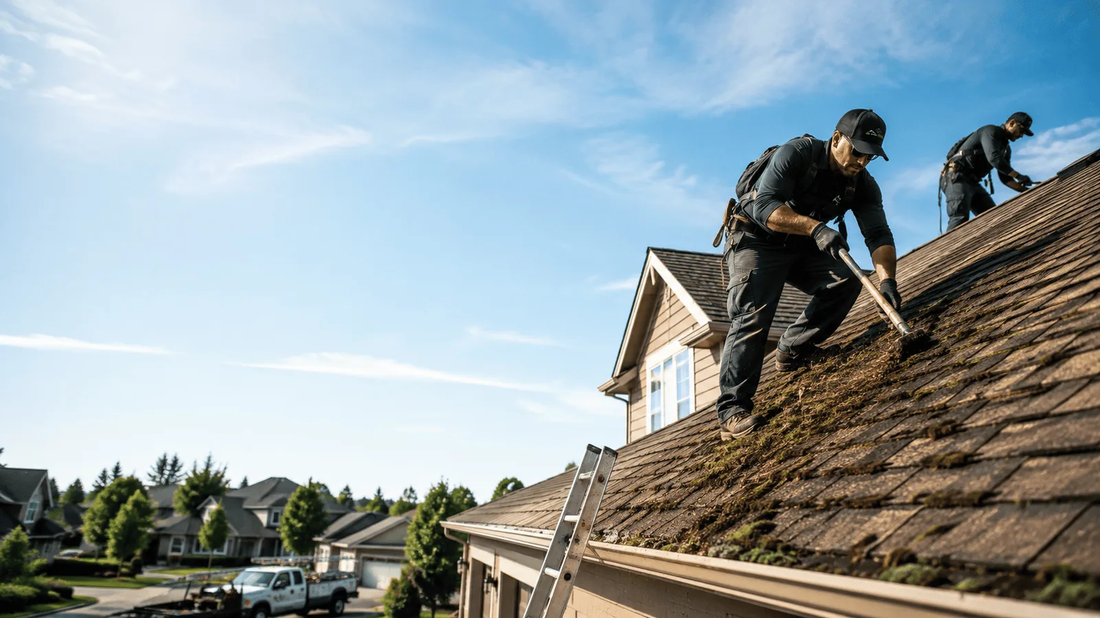 Roof Moss Removal in Odd, WV near me